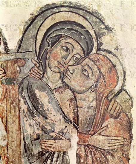 Fragment of the visitation Catalonia.