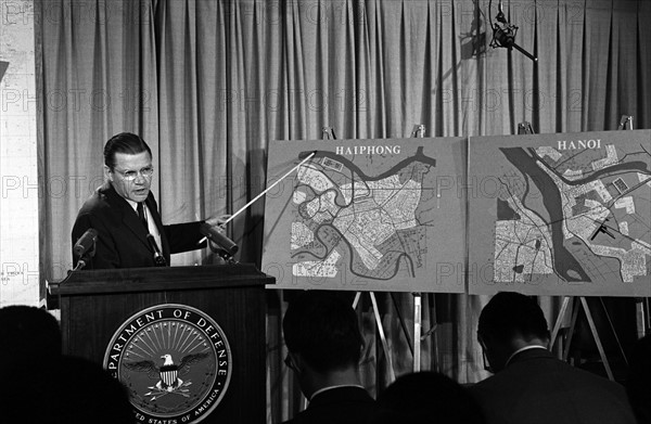 Photograph of Defense Secretary Robert S. McNamara