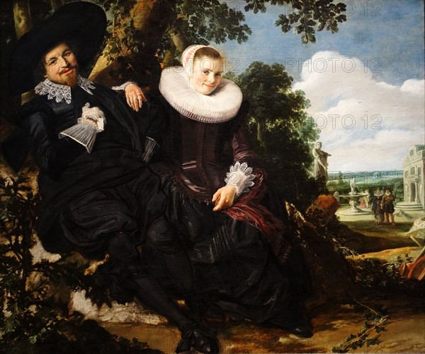 Portrait of a Couple, Probably Isaac Abrahamsz Massa and Beatrix van der Laen