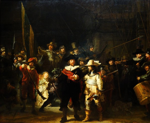 Militia Company of District II under the Command of Captain Frans Banninck Cocq