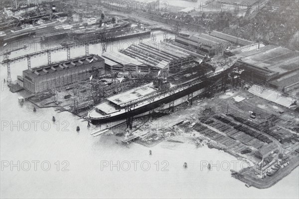 The 'New Amsterdam' under construction.