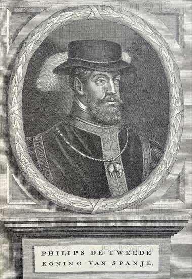 Philip II (1527 – 1598) King of Spain.