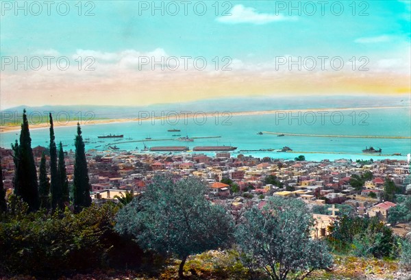 Colour photograph of Haifa