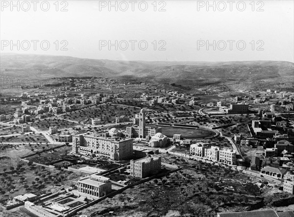 Photograph of the Jerusalem YMCA, King David Hotel