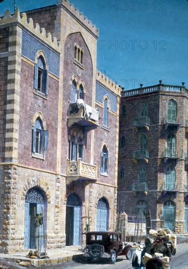 Colour photograph of Apartments on Jaffa Road