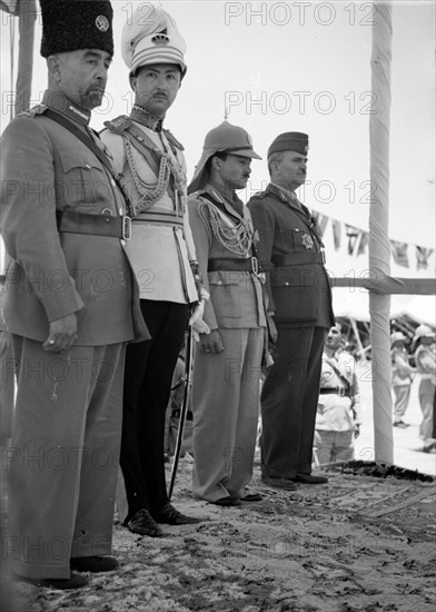 Photograph of Coronation of King Abdullah