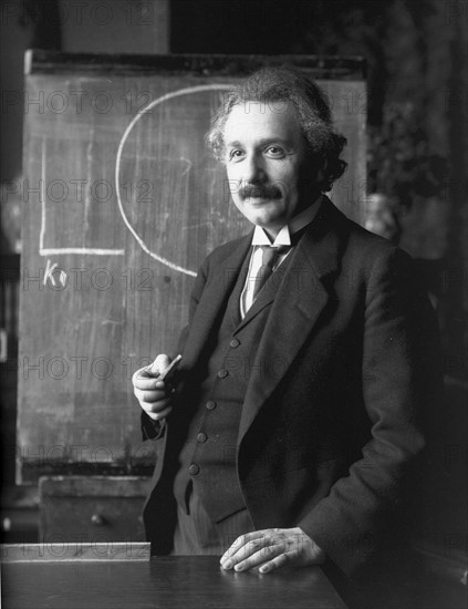 Photograph of Albert Einstein