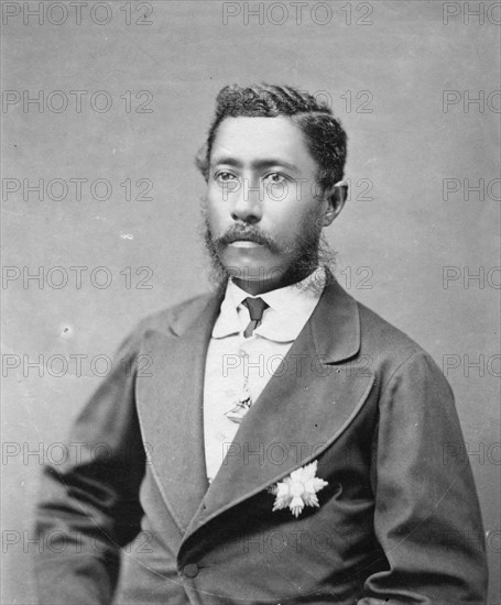 Photograph of King Lunalilo