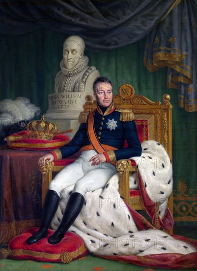 Portrait of William I King of the Netherlands