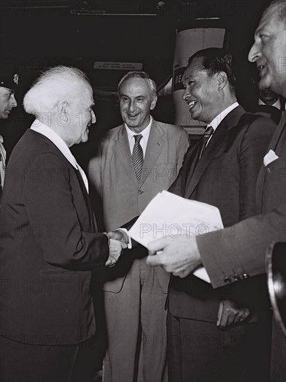 Photograph of David Ben Gurion