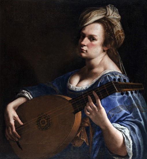 Self portrait by Artemisia Gentileschi