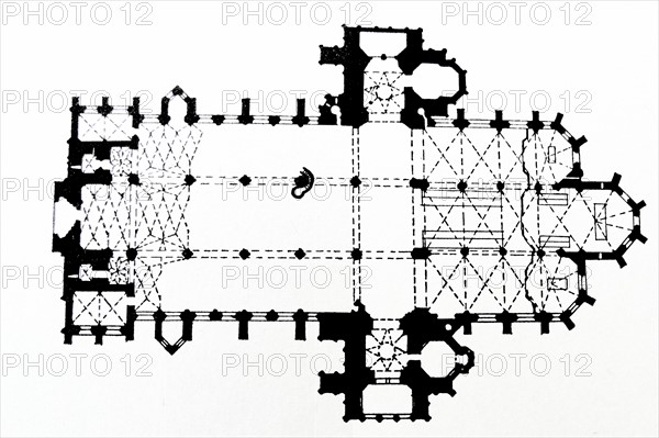 St. Stephen's Cathedral floor plan
