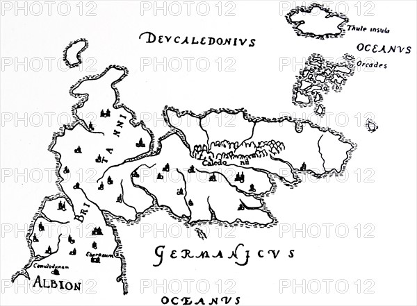 North Britain and Island of Thule.