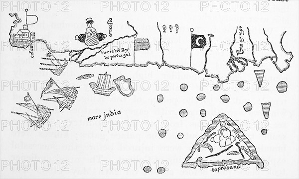 Calicut and the Southern Indian Coast.