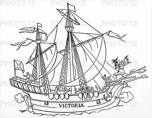 The first ship that sailed around the world.