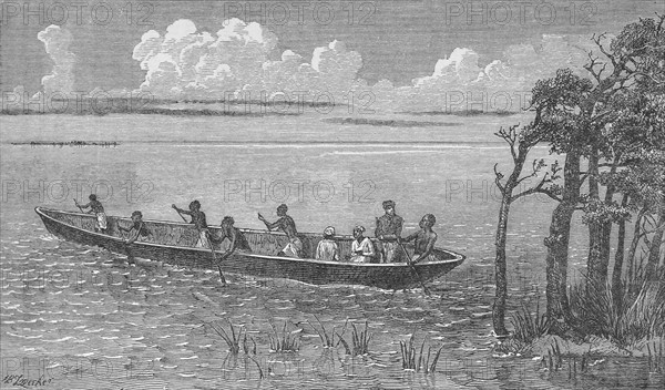 The discovery of Lake Bangweolo,