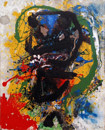 The Traveller from Munich by Asger Jorn