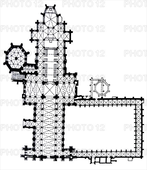 Wells Cathedral Floor Plan