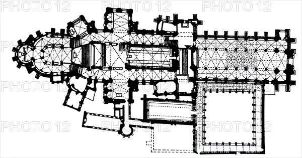 Canterbury cathedral floor plan