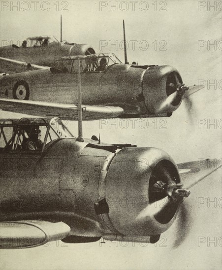 Photograph of an Australian-made Wirraway plane