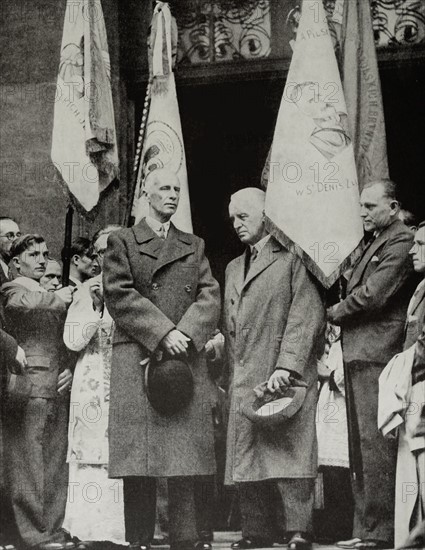 Photograph of Polish Leaders in Paris