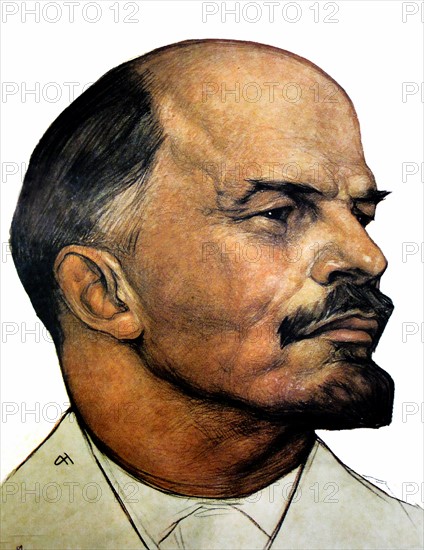 Vladimir Ilyich Ulyanov (22 April 1870 ñ 21 January 1924). Russian communist revolutionary,