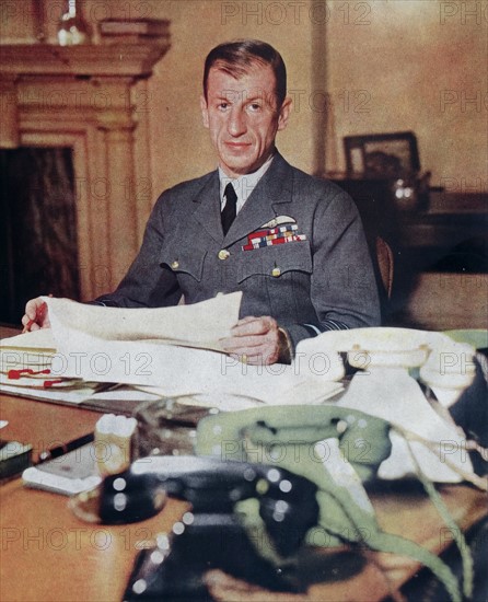 Colour photograph of Air Chief Marshal Sir Charles Portal