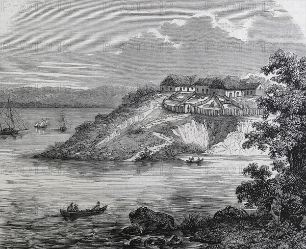 Engraving of the Fortress of Shefvsketil