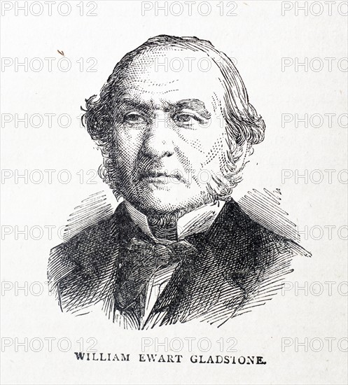 Portrait of William Ewart Gladstone