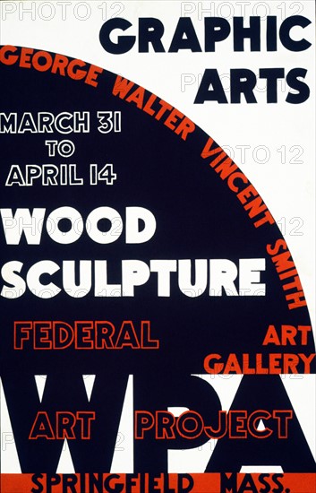 George Walter Vincent Smith Art Gallery. Federal Art Project 1936 or 1937