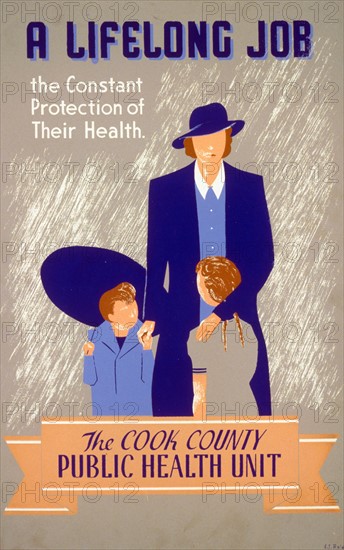 Amnerican puvblic health nursing poster