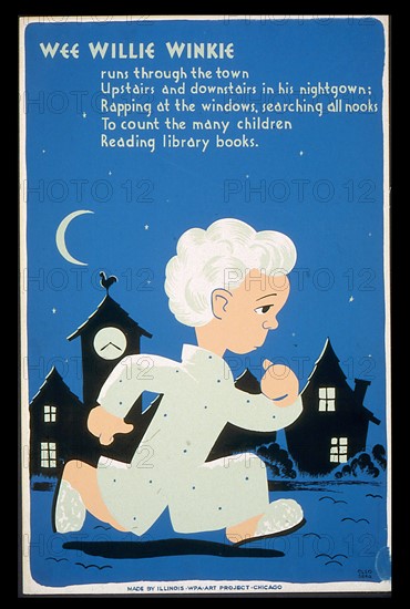 Poster promoting the use of libraries by children