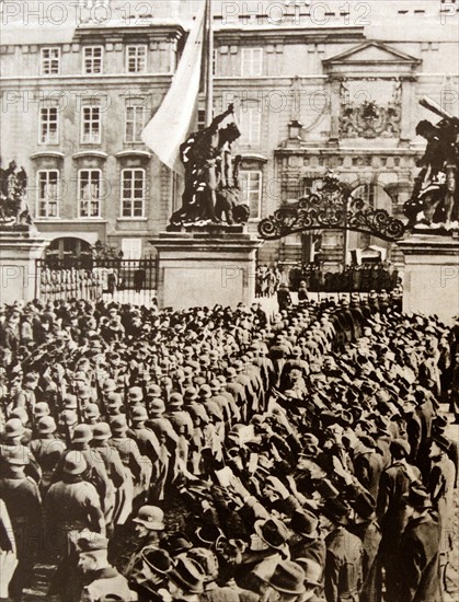 On 16 March 1939, the German Wehrmacht moved into of Czechoslovakia