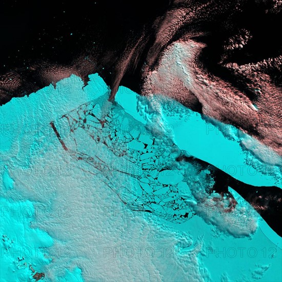 Iceberg near Drygalski Ice Tongue, Antarctica