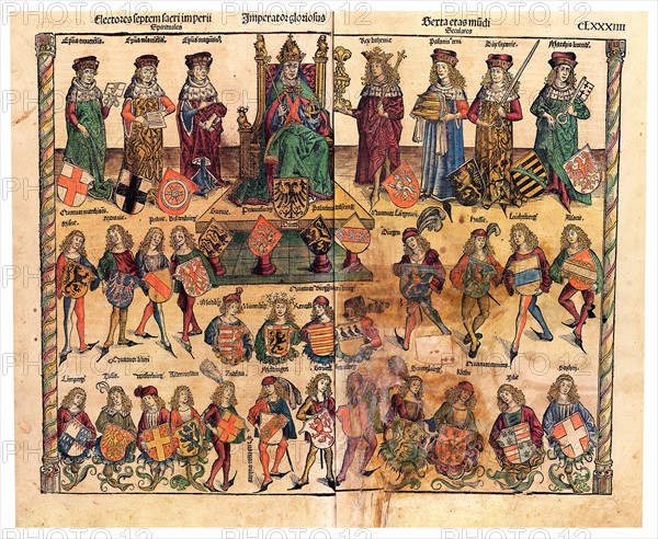 Schedelsches World Chronicle is an important German manuscript from the late Middle Ages