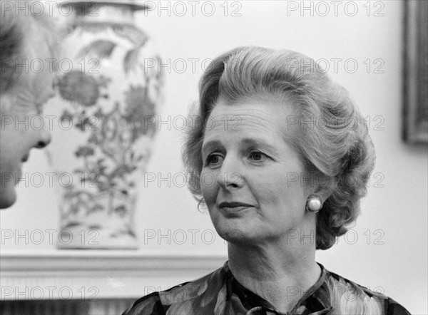 Photograph of Margaret Thatcher with President Jimmy Carter