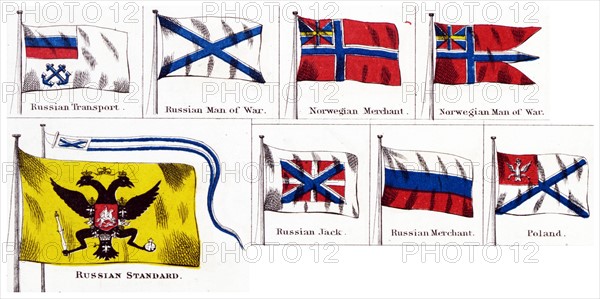 world national and colonial flags 1914