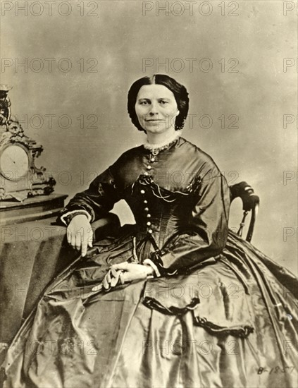 Photographic print of Clara Barton