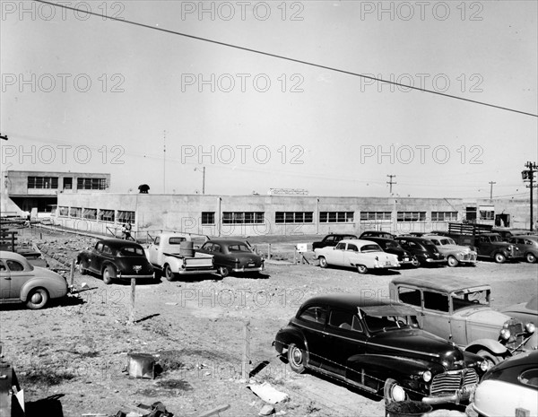 Photograph of Building 122, Building 121 and Building 111