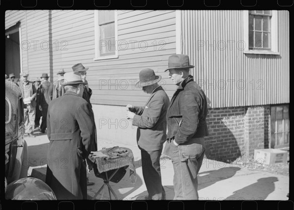 Photograph of a medical salesman