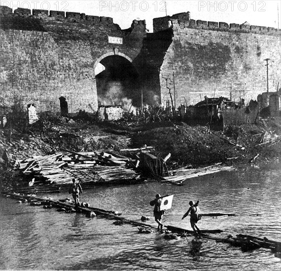 Photograph of Japanese Army soldiers in China 1937