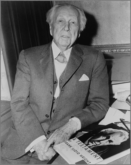 Photograph of Frank Lloyd Wright