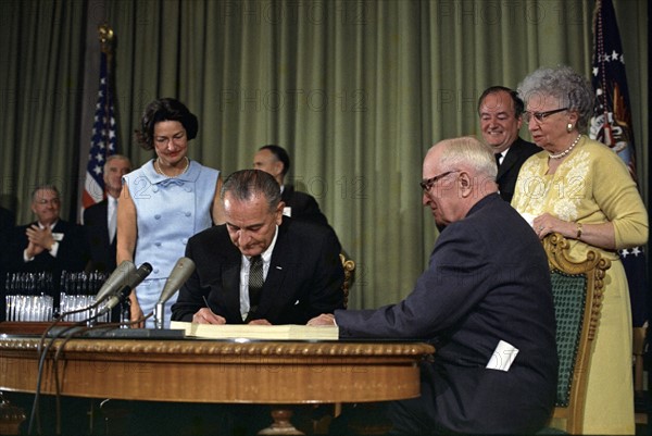 Photograph of President Lyndon Johnson