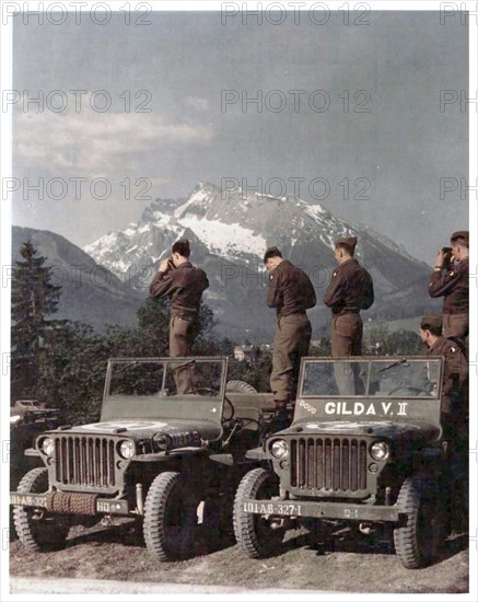 Photograph of the US 101st Airborne Division 1945
