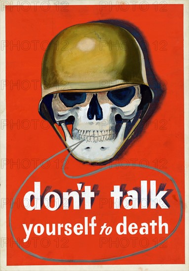 World War Two American Propaganda Poster