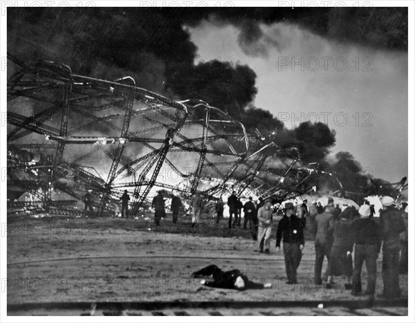 The airship Hindenburg