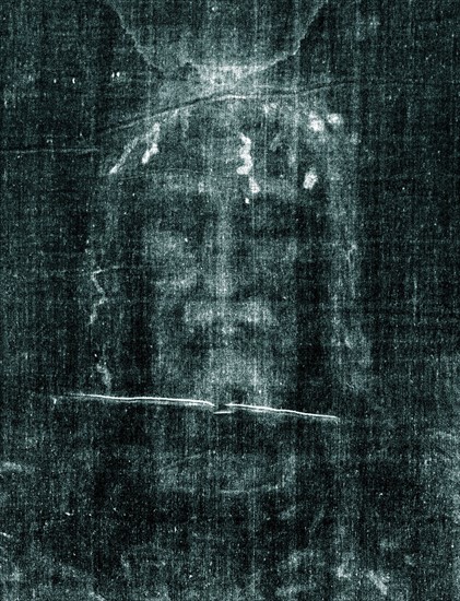 Secondo Pia's negative of the image on the Shroud of Turin