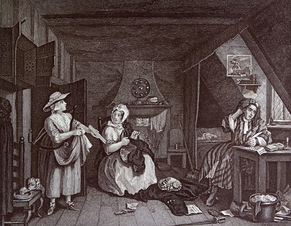 Engraving by William Hogarth