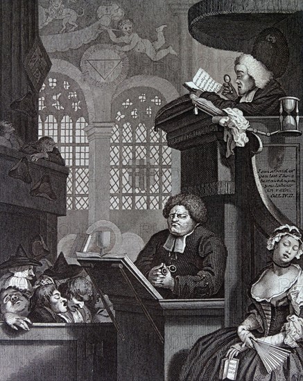 Engraving by William Hogarth