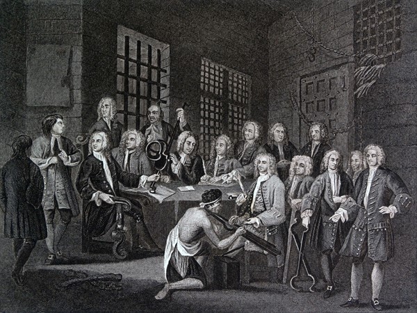 Engraving by William Hogarth